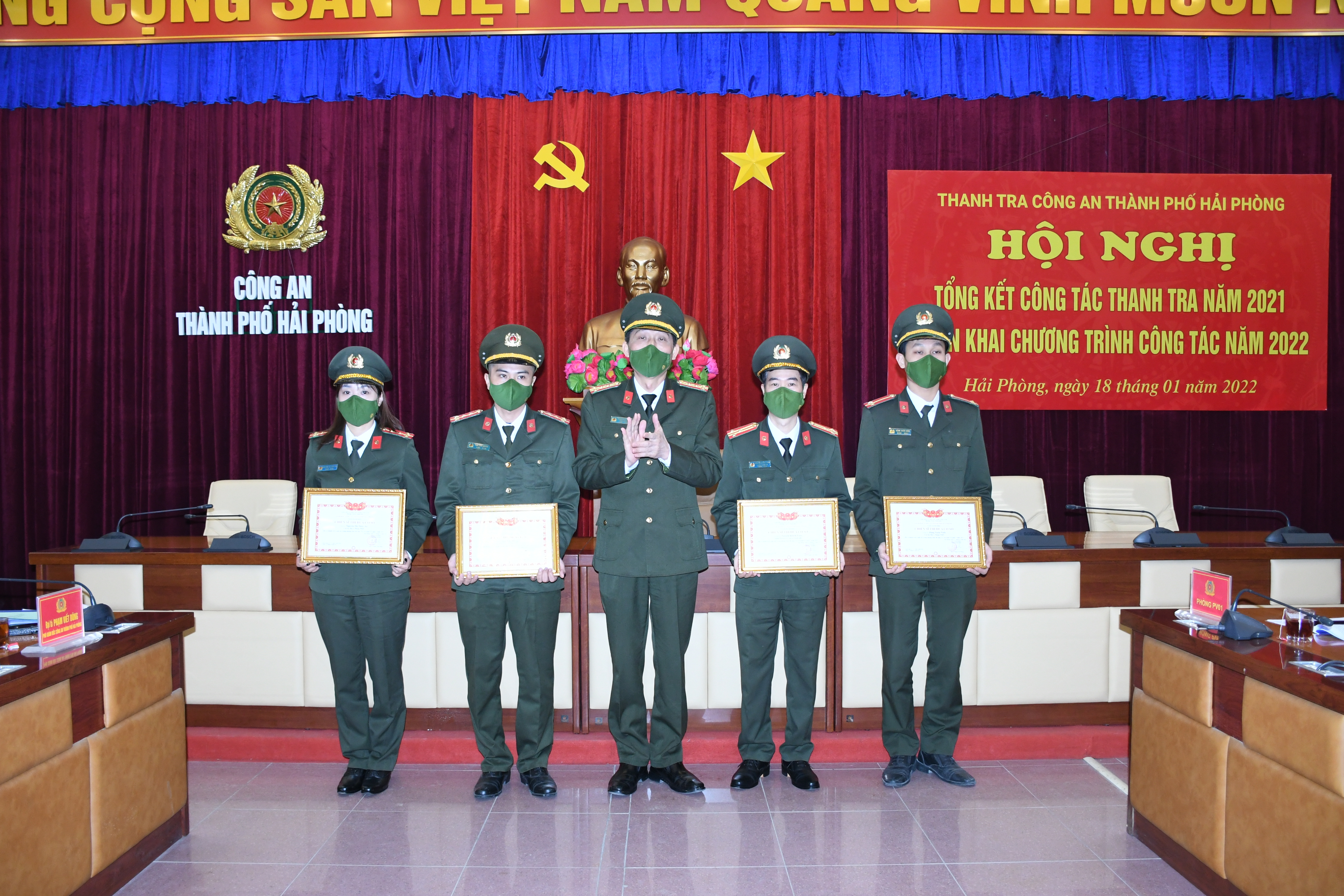 Thanh tra Công an thành phố triển khai nhiệm vụ, giải pháp trọng tâm năm 2022